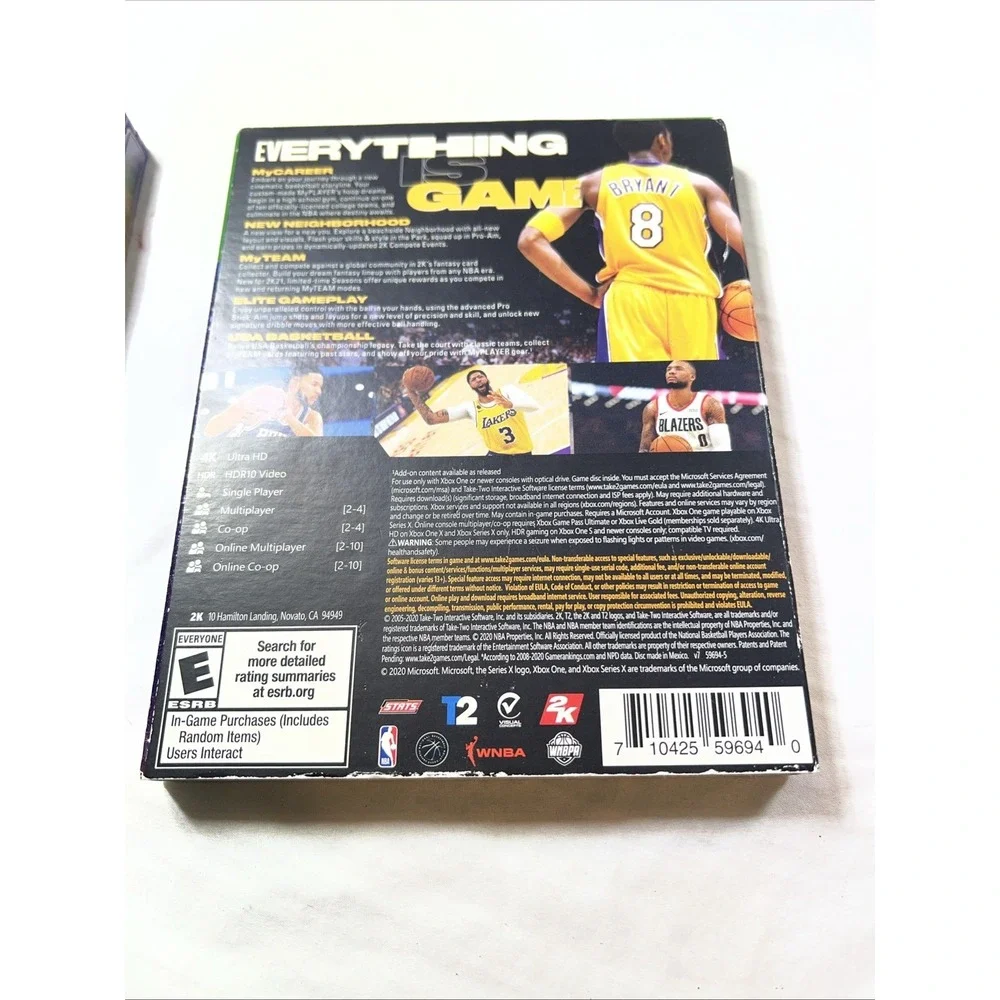 NBA 2K21 Mamba Forever Edition - Xbox One